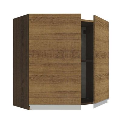 Armário Aéreo 70 Cm 2 Portas Rustic Glamy Madesa Rustic