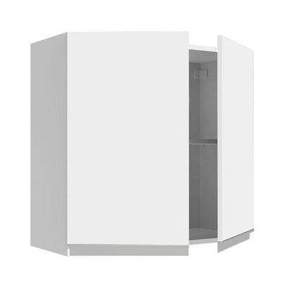 Armário Aéreo 70 Cm 2 Portas Branco Glamy Madesa Branco