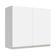 Armário Aéreo 70 Cm 2 Portas Branco Glamy Madesa Branco