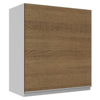 Armário Aéreo Glamy 100%MDF 60cm 1 Porta BR/Rustic Madesa