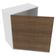 Armário Aéreo Glamy 100%MDF 60cm 1 Porta BR/Rustic Madesa