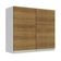 Armário Aéreo 70 Cm 2 Portas Branco/rustic Glamy
