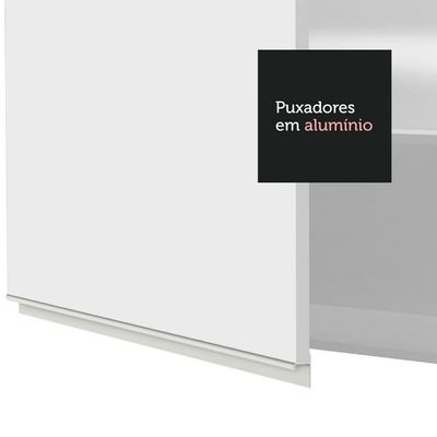 Armário Aéreo Glamy 40 cm 1 Porta Branco Madesa