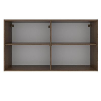 Armário Aéreo Glamy 120cm 2 Portas Rustic Madesa
