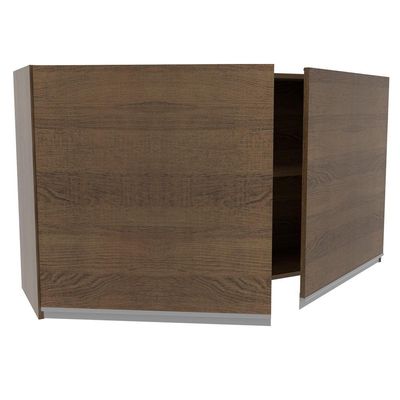 Armário Aéreo Glamy 120cm 2 Portas Rustic Madesa