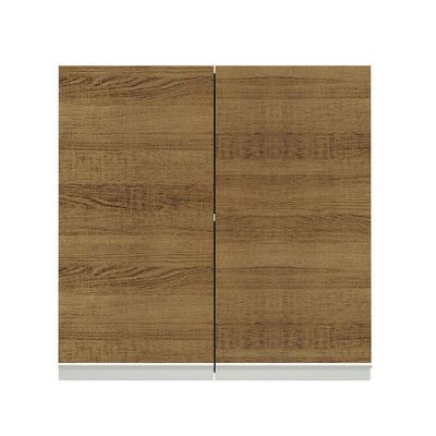 Armário Aéreo 70 Cm 2 Portas Branco/rustic Glamy