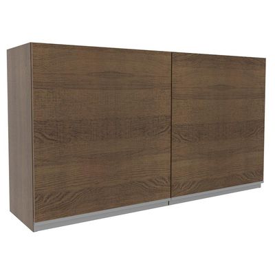 Armário Aéreo Glamy 120cm 2 Portas Rustic Madesa