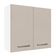 Armário Aéreo 70 Cm 2 Portas Agata Madesa Branco/crema