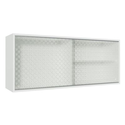 Armário Aéreo Glamy 100% MDF 2 Portas Quadrato BR Madesa