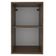 Armário Aéreo Stella 1 Porta Rustic/branco Madesa