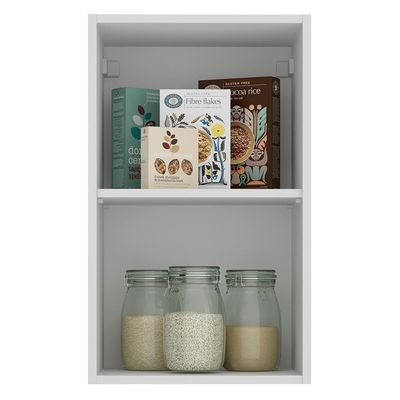 Armário Aéreo Madesa Stella 40cm 1 Porta Branco