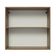 Armário Aéreo 70 Cm 2 Portas Rustic/preto Lux Rustic/preto