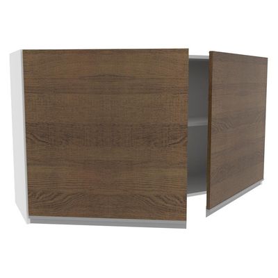 Armário Aéreo Glamy 2 Portas 120cm Rustic Madesa