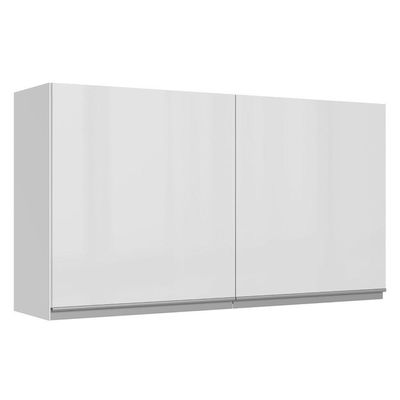 Armário Aéreo Acordes Glamy 100%MDF 120cm 2 Portas BR Madesa