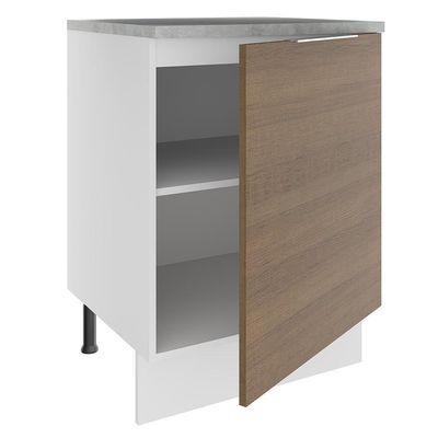 Balcão Stella 1 Porta Branco/rustic Madesa
