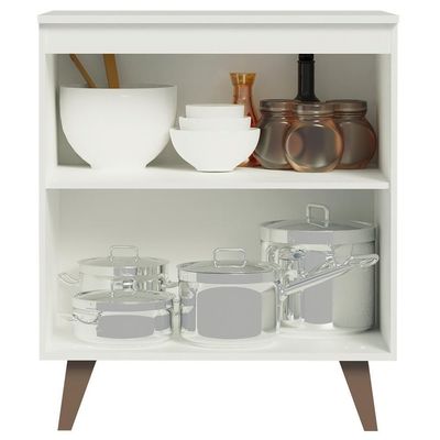 Balcão Reims 70cm 2 Portas Branco Madesa