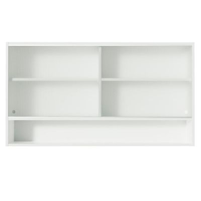Armário Aéreo Madesa Glamy 2 Portas Quadrato e 1 Nicho BR