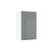 Armário Aéreo Madesa Lux 40cm 1 Porta Branco Cinza