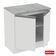 Balcão Glamy Branco 2 Portas Madesa