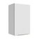 Armário Aéreo 40 Cm 1 Porta Branco/Branco Veludo