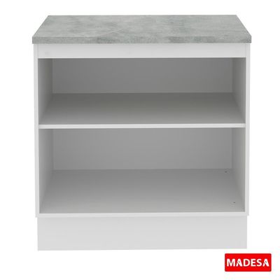 Balcão Glamy Branco 2 Portas Madesa