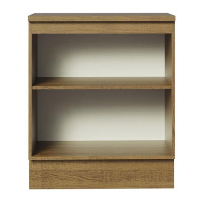 Balcão de Cozinha Agata 70cm 2 Portas Rustic Cinza