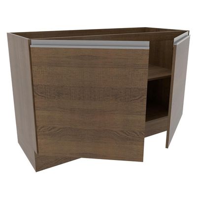 Balcão de Pia Glamy Rustic 2 Portas Madesa