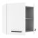 Armário Aéreo Madesa Agata 70 Cm 2 Portas - Branco Branco