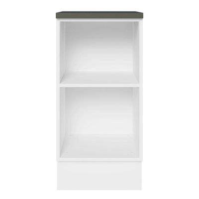 Balcão Acordes 100% Mdf 60cm 1 Porta Branco Rustic