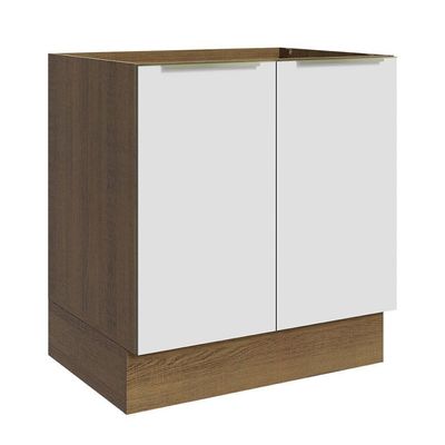 Balcão Madesa 70 Cm 2 Portas - Veludo Sem Tampo Veludo