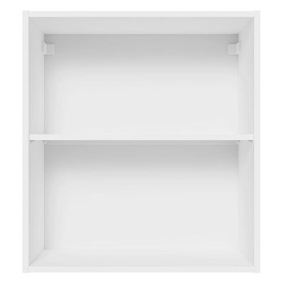 Armário Aéreo 100% Mdf 60 Cm 1 Porta Branco/preto Acordes
