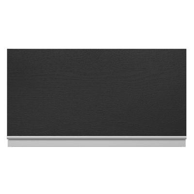 Armário Aéreo 100% Mdf 60 Cm 1 Porta Basculante Branco/pret
