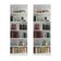 Kit Madesa com 2 Estantes Livreiro 6908 Branco