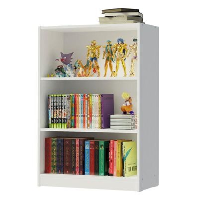 Estante Livreiro Madesa com 3 Nichos - Branco