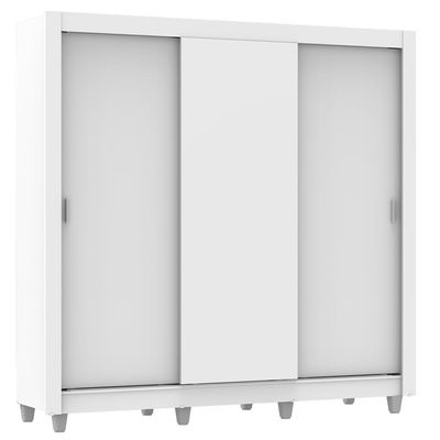 Guarda Roupa Casal Lyon Plus 3 Portas 4 Gavetas Madesa