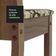 Conjunto Sala De Jantar Mesa Tampo De Madeira 6 Cadeiras Rustic/bege Marrom Sharon Madesa
