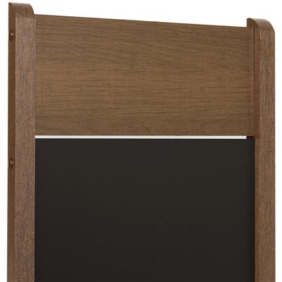 Conjunto Sala De Jantar Mesa Tampo De Madeira 6 Cadeiras Rustic/preto Beverly Madesa Rustic/preto
