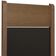 Conjunto Sala De Jantar Mesa Tampo De Madeira 6 Cadeiras Rustic/preto Beverly Madesa Rustic/preto