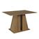 Conjunto Sala De Jantar Mesa Tampo De Madeira 4 Cadeiras Rustic/imperial Gisele Madesa