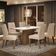 Conjunto Sala De Jantar Madesa Luciana Mesa Tampo De Madeira Com 6 Cadeiras - Rustic/branco/imperial