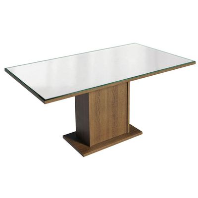 Conjunto Mesa Tampo De Vidro 6 Cadeiras