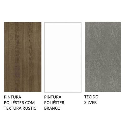 Conjunto Sala De Jantar Mesa Tampo De Madeira 4 Cadeiras