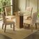 Conj. Mesa Tampo De Vidro Com 4 Cadeiras Rustic/Imperial