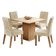 Conjunto Sala de Jantar Brenda Mesa 4 Cadeiras Madesa