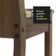 Conj. Mesa Tampo De Vidro 4 Cadeiras Rustic/bege Marrom