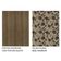 Conj. Mesa Tampo De Vidro 4 Cadeiras Rustic/bege Marrom