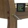 Conj. Mesa Tampo De Vidro 4 Cadeiras Rustic/bege Marrom