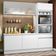 Cozinha Compacta Topazio Pop com Armário Branco