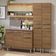 Armário De Cozinha Compacta 169cm Com Pia Rustic Emilly Madesa 14 Rustic