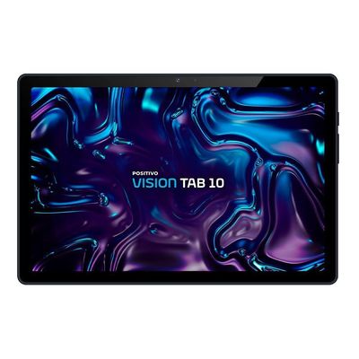 "Tablet Positivo Vision Tab 10 4gb Ram 128gb Câmera 13mp E 5mp 10,1"" Hd Ips Android 13 - Preto"